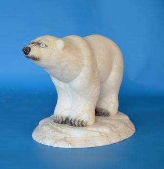 Белый медведь - 2. Резьба по камню.